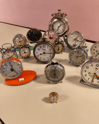 raccolta sveglie vintage 