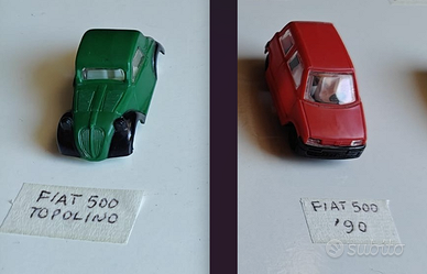 Lotto di due 500 gadget di Topolino n. 1961 e 1970