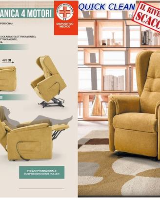 Poltrona Relax ANGELA Quattro Motori