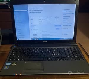 Acer Aspire 5750G 15" 8GB-Ram 500GB HD