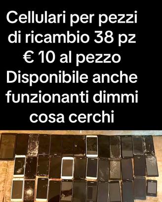 Cellulari x ricambi leggi