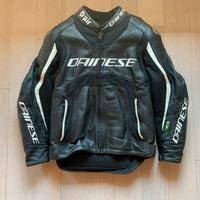 Giacca in pelle perforata Dainese Misano D-Air