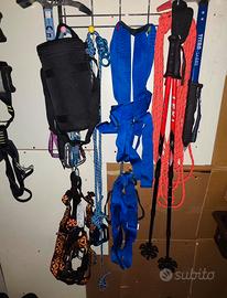 Alltezzatura alpinismo o l’arrampicata