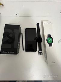 Samsung Galaxy S21 Ultra 128GB + Galaxy Watch4