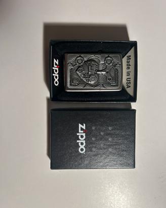 Accendino Zippo - Cuore Meccanico - Steampunk