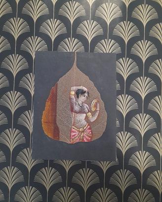 Foglia sacra Pipal  vintage Shringar emozione Bind