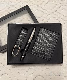 Set penna, portacarte e portachiavi