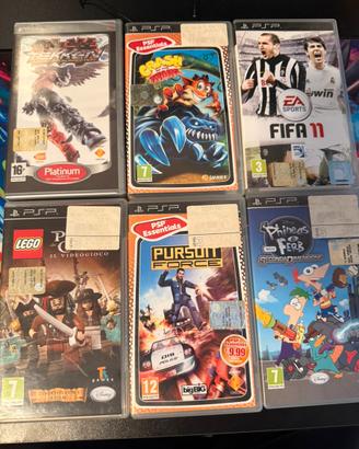 Lotto giochi Playstation Portatile ( PsP )