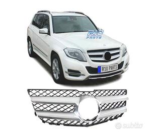 GRIGLIA PER MERCEDES GLK X204 12-15 LOOK AMG NERO 