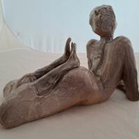 Scultura in terracotta 