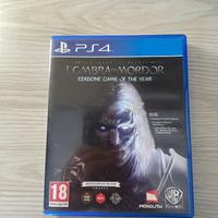 L’ombra Di Mordor ps4 gioco