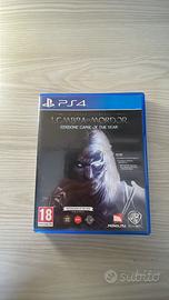 L’ombra Di Mordor ps4 gioco