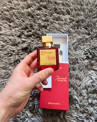Profumo baccarat rouge 540
