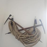 Vecchia Corda d’alpinismo Esercito d’epoca