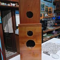  casse acustiche vuote in ciliegio