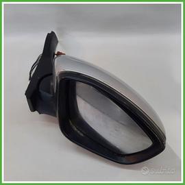 Retrovisore Destro DX GRIGIO PEUGEOT 208 2012 2015