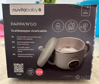 Scaldapappa ricaricabile Nuvita-NUOVO