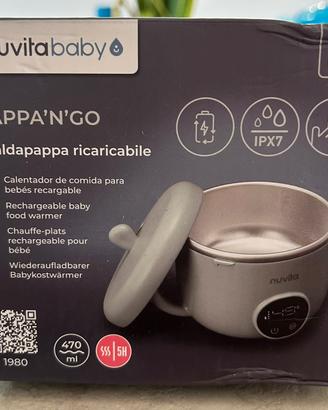 Scaldapappa ricaricabile Nuvita-NUOVO