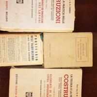 Libri scuola geometra 1952