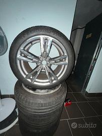 Cerchi bmw + gomme Michelin estive 18 pollici