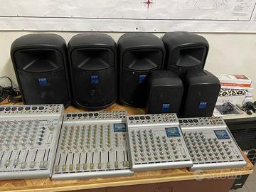 FBT mixer e casse acustiche
