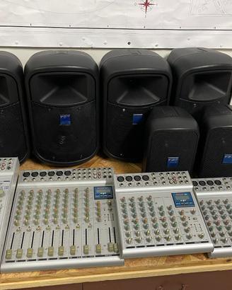 FBT mixer e casse acustiche