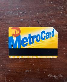 Metro card NYC