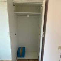 Armadio Bianco 4 Ante con Soppalco