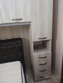 Armadio e letto