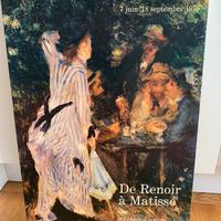 Manifesto originale 1978 De Renoir à Matisse