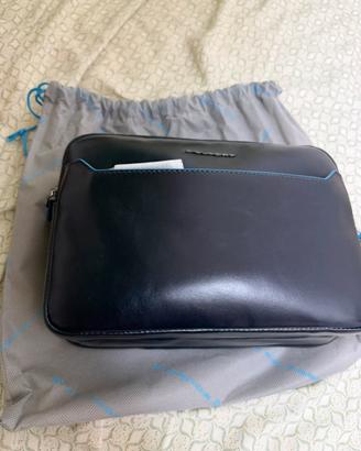 Tracolla uomo piquadro blu