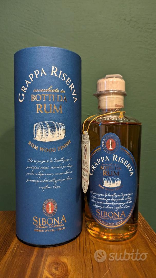 Grappa Riserva Invecchiata In Botti Da Rum