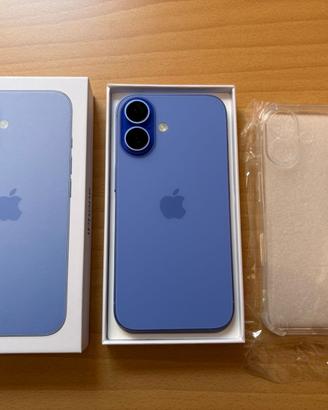 Apple iPhone 16 Blue 128GB pari al nuovo