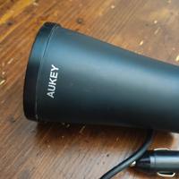 Aukey porta bicchiere con inverter per auto