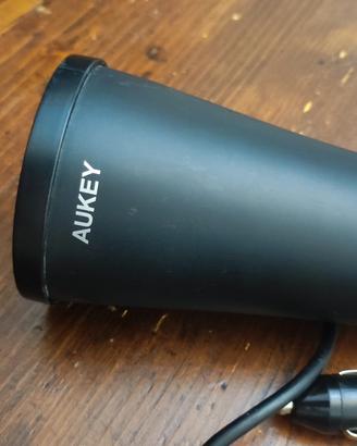 Aukey porta bicchiere con inverter per auto