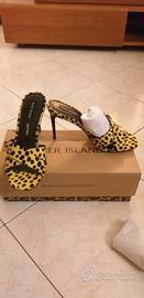 Sandali in cavallino River Island, taglia 38