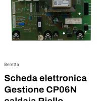 Scheda  Gestione CP06N caldaia Riello beretta