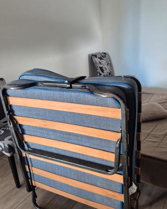 divano letto e brandina