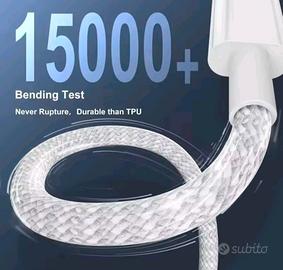 Cavo USB type-c 200W per ricarica super veloce