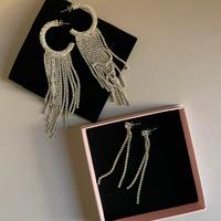 Orecchini Pendenti Set con Brillanti