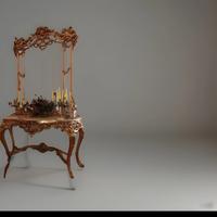 Console e Specchio in Stile Barocco