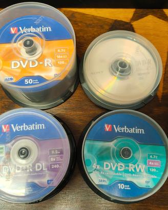 DVD e CD vergini