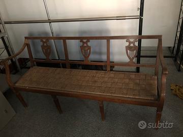 Panca in noce epoca ‘700