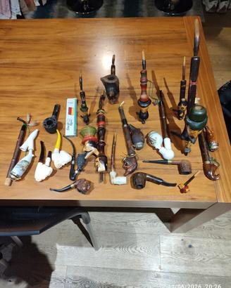 collezione di pipe
