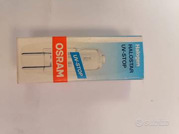 N.5 PZ. LAMPADINA BISPINA OSRAM ALOGENA