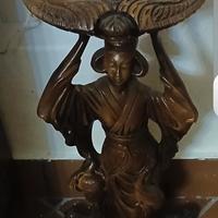 antico posacenere da terra