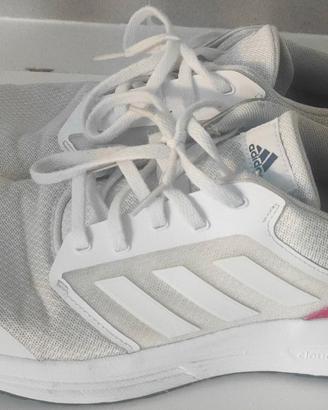 Adidas Galaxy 5 White - Crew Navy