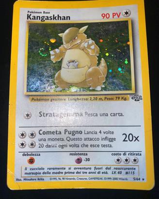 Kangaskhan Holo con Swirl (JU 5/64) Jungle - ITA