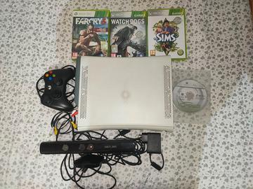 Xbox 360 Fat 60 GB, 4 giochi, 1 Controller, Kinect