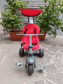 TRICICLO ROSSO CON MANICO